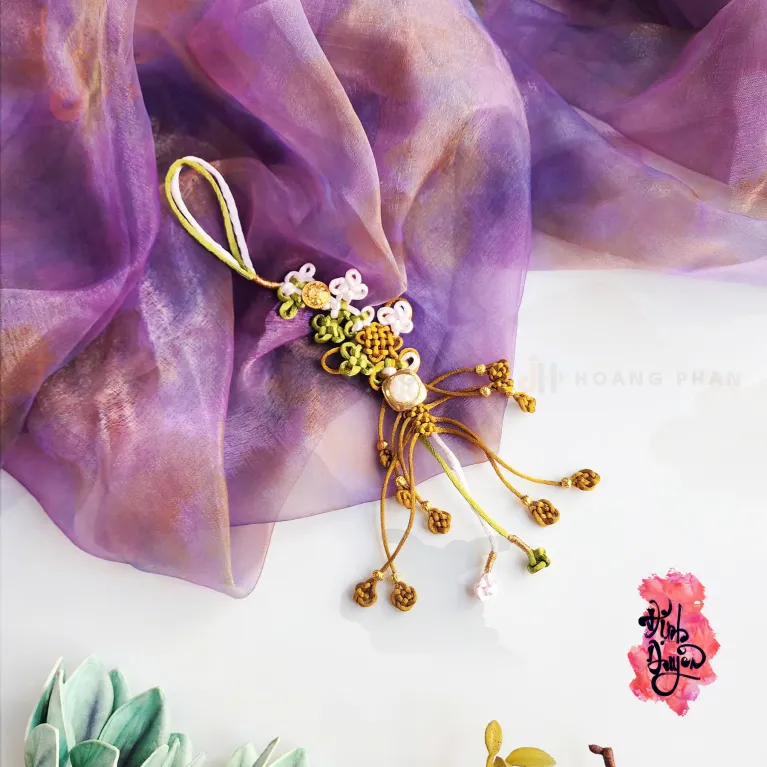 Dây Như Ý Kết Treo Phiên Bản Giáng Bích, Trao Lời Chúc Bình An, Trang Trí Phong Thủy, Phụ Kiện Truyền Thống, Quà Cho Nữ Độc Đáo, Quà 8/3 Ý Nghĩa